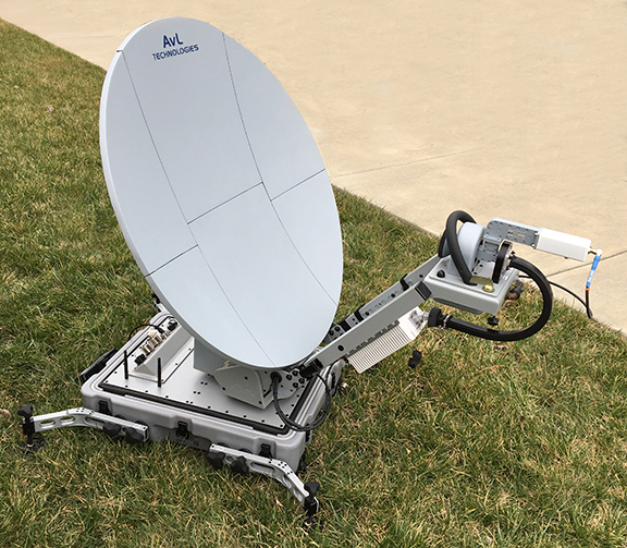 85cm or 1.0m Ku-Band Auto-Acquire Mobile VSAT FlyAway Terminal